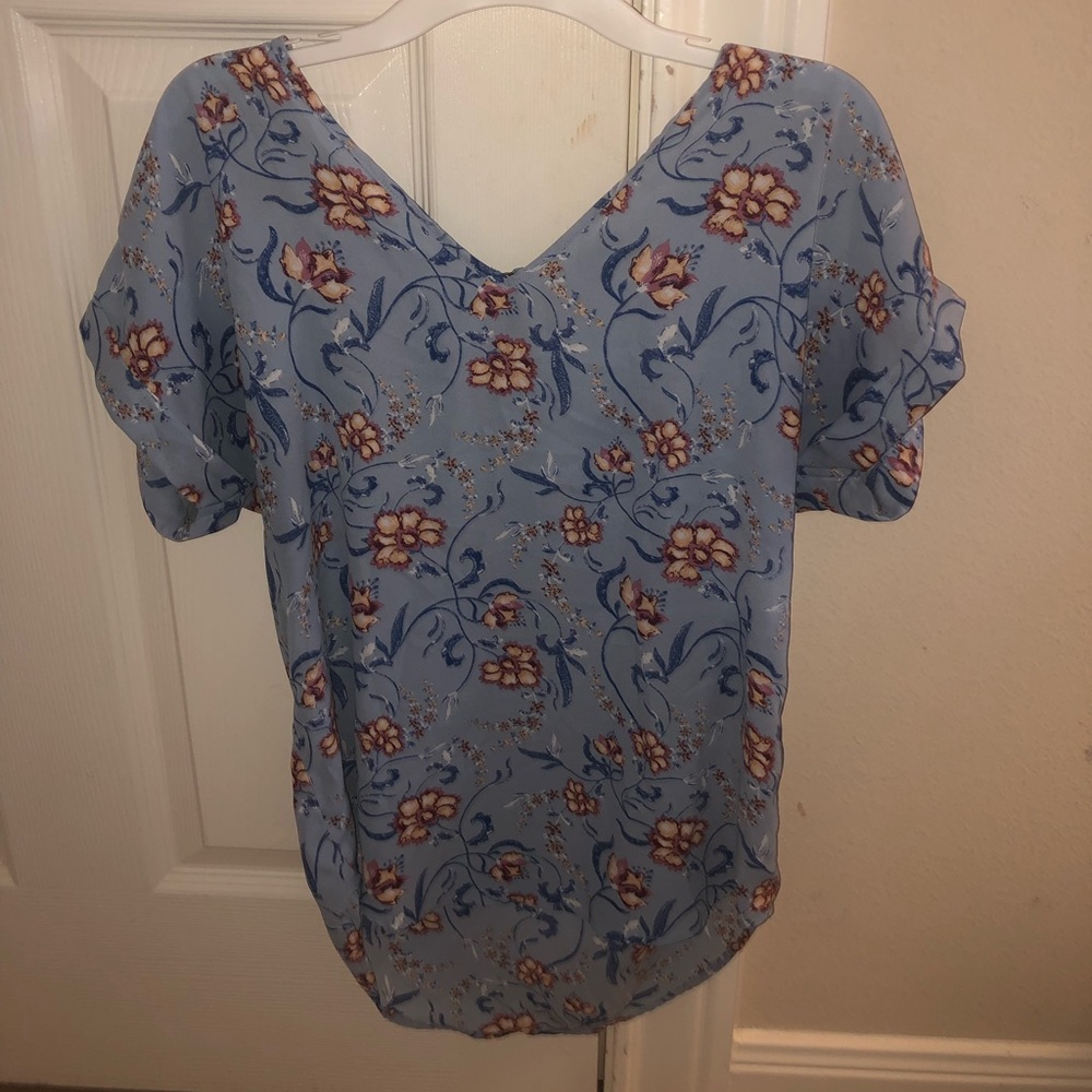 macy’s floral top